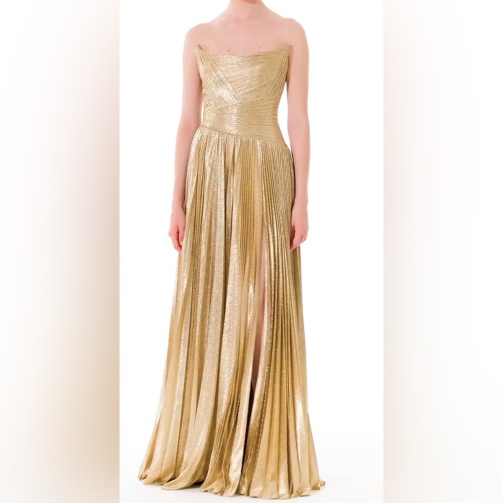 Elegant Gold Dress